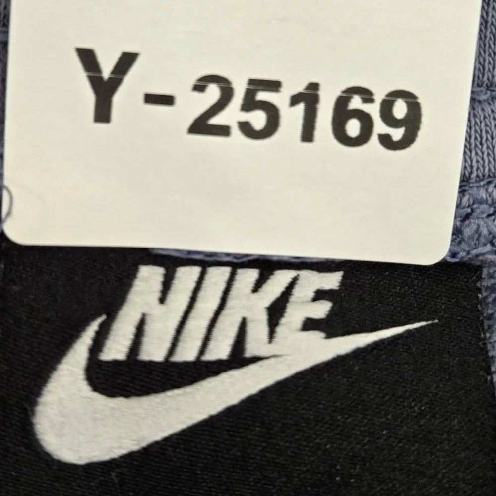 Nike Men Pants XL Blue Swoosh Embroidery Sweatpants BV4095-482 Logo 27